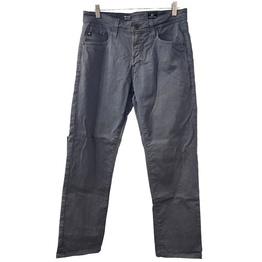 Adriano‎ Goldschmied AG Mens Pants Gray Size 31x34 The Tellis Modern Slim